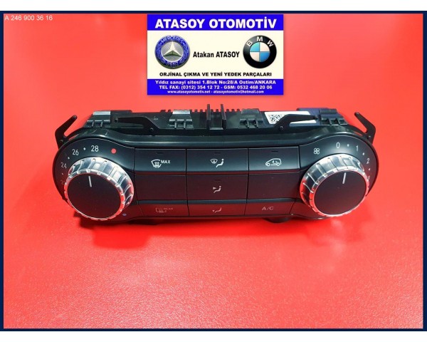 MERCEDES GLA KLİMA PANELİ 5HB010445-11 5HB010445-08 5HB010445-07 5HB010445-04 5HB010445-03 5HB010445-02 5HB010445-01 5HB01044511 5HB01044508 5HB01044507 5HB01044504 5HB01044503 5HB01044502 5HB01044501